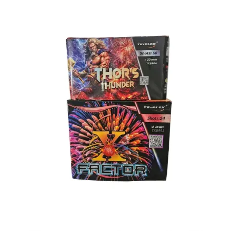 ZESTAW WYRZUTNIA X-FACTOR TXB993 + WYRZUTNIA THOR'S THUNDER TXB964